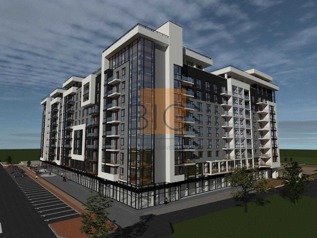Приміщення з фасадним входом в ЖК Park Residence за вул. Мазепи.