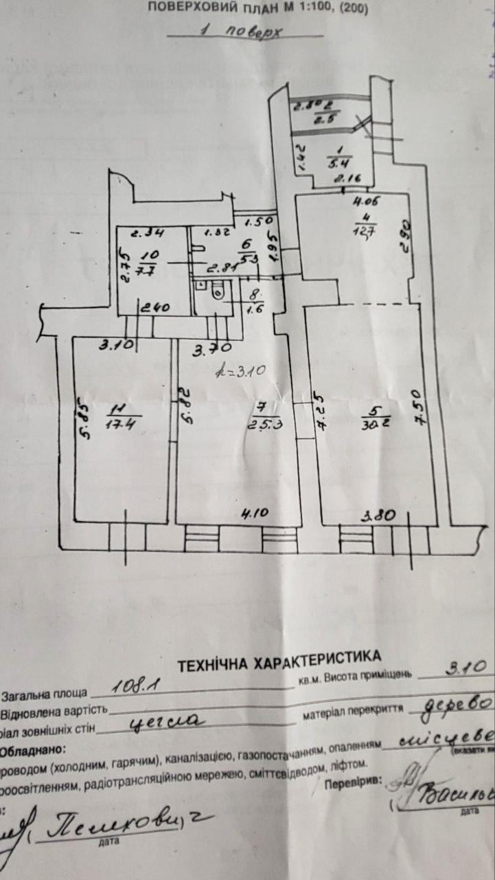 Приміщення 108 м2 з фасадним входом за вул. Б. Хмельницького