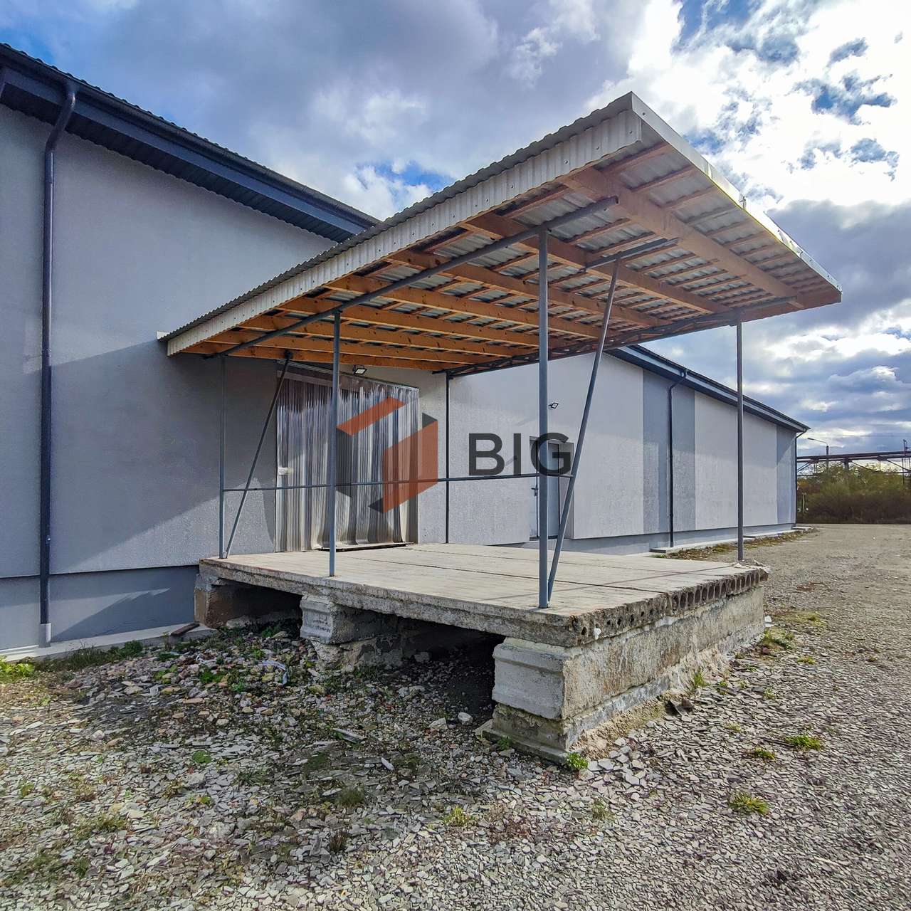 Новий склад 428 м² в Ямниці (Клас B+). Рампа + Заїзд