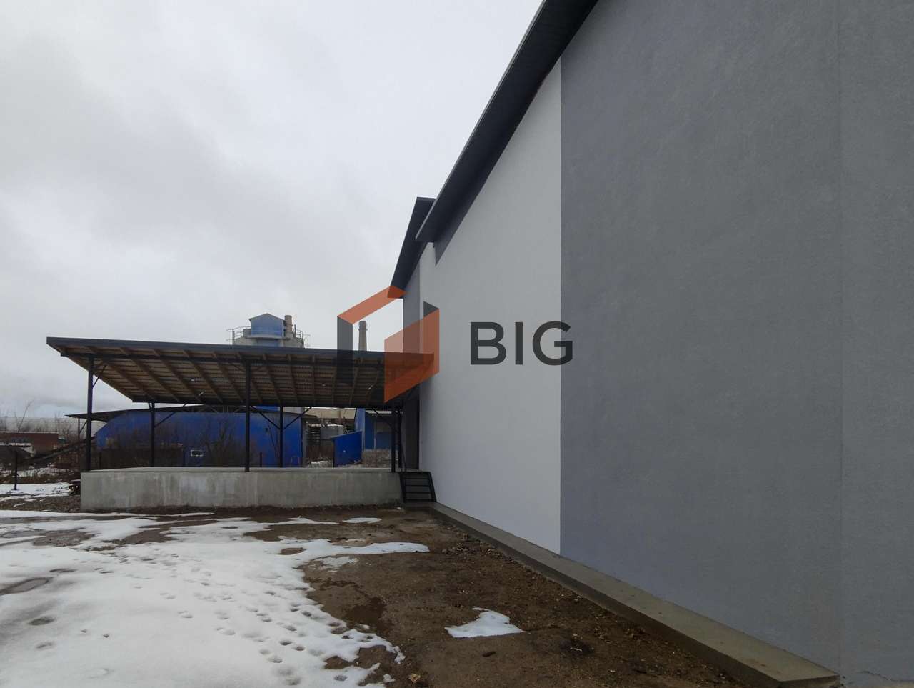 Склад 1000 м². Рампа + Заїзд + Офіс