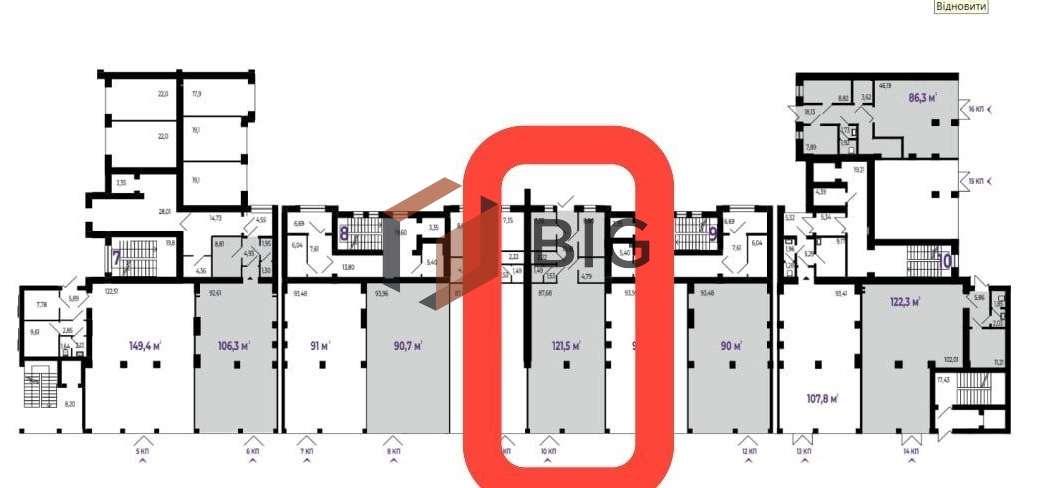 ТОП-локація! Комерція 122 м² у ЖК «SHEPIT» - фасад на вул. Івасюка (поруч з Епіцентром)