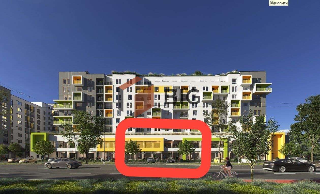 ТОП-локація! Комерція 122 м² у ЖК «SHEPIT» - фасад на вул. Івасюка (поруч з Епіцентром)