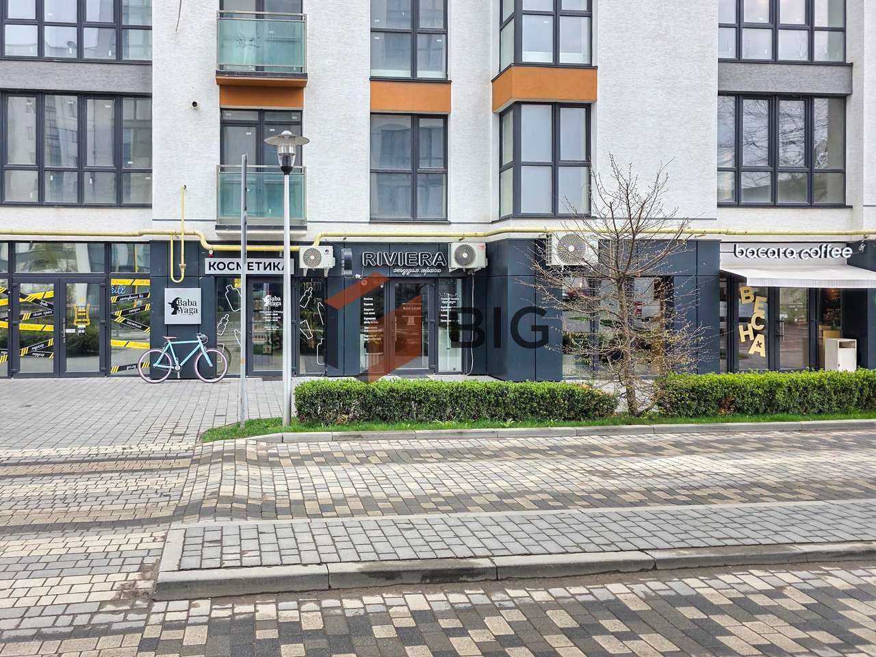 Фасад 22.7м² в ЖК «Липки»