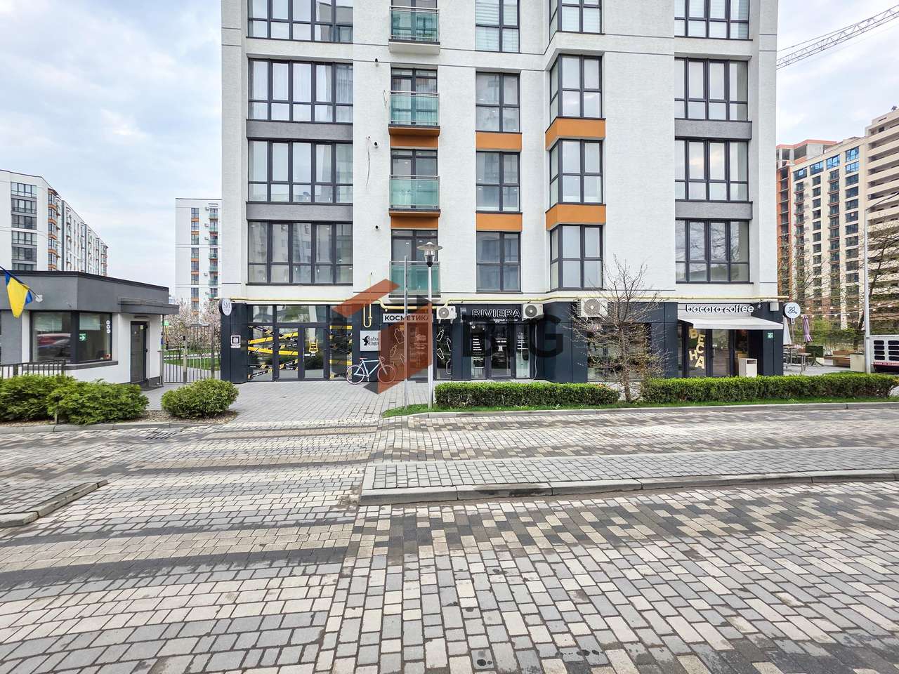 Фасад 22.7м² в ЖК «Липки»