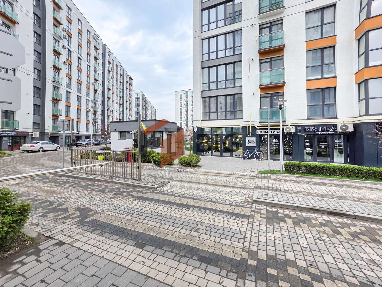 Фасад 22.7м² в ЖК «Липки»