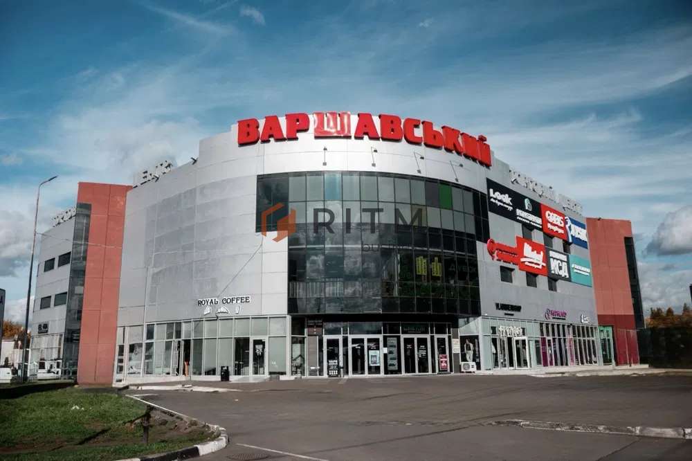 Оренда фасадного комерційного приміщення в ТЦ Варшавському